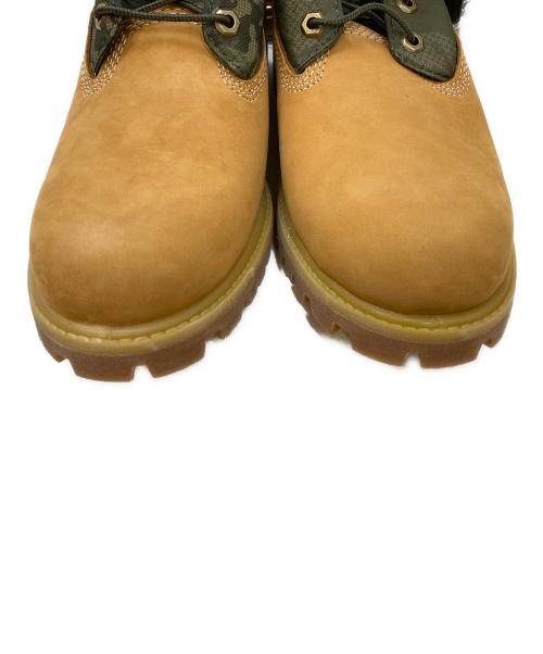 Timberland（ティンバーランド）Timberland (ティンバーランド) ロールトップブーツ ベージュ サイズ:27の古着・服飾アイテム