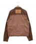 DIESEL (ディーゼル) ジョグジーンズ ジャケット ブラウン サイズ:L：12000円