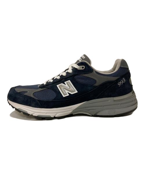 NEW BALANCE（ニューバランス）NEW BALANCE (ニューバランス) MR993NV ローカットスニーカー ネイビー サイズ:US09 1/2の古着・服飾アイテム