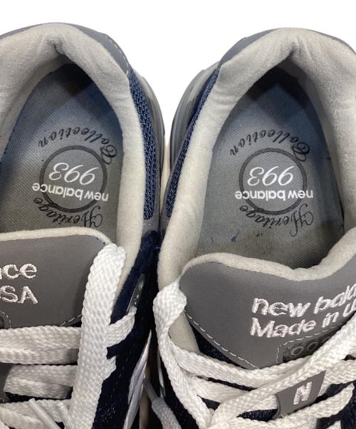 NEW BALANCE（ニューバランス）NEW BALANCE (ニューバランス) MR993NV ローカットスニーカー ネイビー サイズ:US09 1/2の古着・服飾アイテム