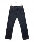 LEVI'S×EDIFICEリーバイス×エディフィス）の古着「別注501後染めデニムパンツ」｜ブラック