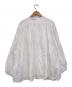 journal standard luxe (ジャーナルスタンダード リュクス) シャドーギンガム ギャザーブラウス ホワイト サイズ:下記参照：7000円