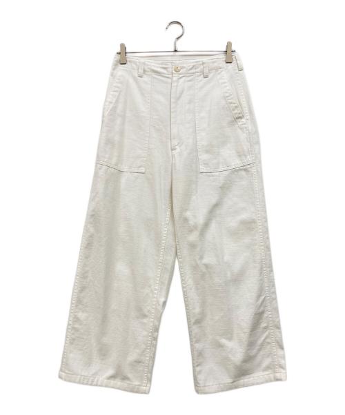 MADISON BLUE（マディソンブルー）MADISON BLUE (マディソンブルー) FATIGUE PANTS L.oz BS ファティーグパンツ ホワイト サイズ:02(M)の古着・服飾アイテム