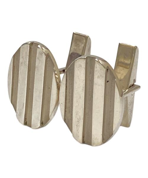 TIFFANY & Co.（ティファニー）TIFFANY & Co. (ティファニー) グルーブド ライン オーバル カフス カフリンクス シルバー サイズ:下記参照の古着・服飾アイテム