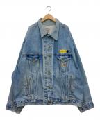 CarHarttカーハート）の古着「USED デニムジャケット」｜ブルー