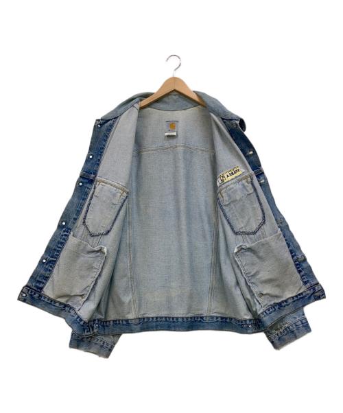 CarHartt（カーハート）CarHartt (カーハート) USED デニムジャケット ブルー サイズ:XXLの古着・服飾アイテム