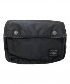 PORTERポーター）の古着「TANKER  SHOULDER BAG」｜ブラック