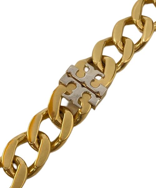 TORY BURCH（トリーバーチ）TORY BURCH (トリーバーチ) Apple Watch ブレイドバンド ゴールドカラー サイズ:38MM/40MMの古着・服飾アイテム