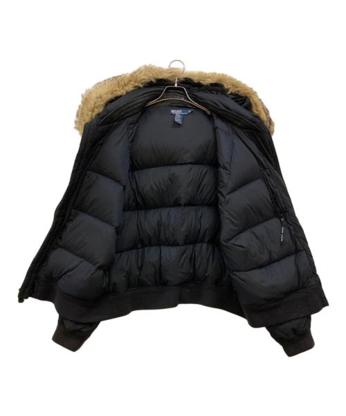 POLO RALPH LAUREN（ポロ・ラルフローレン）POLO RALPH LAUREN (ポロ・ラルフローレン) ダウンボンバージャケット ブラック サイズ:XXLの古着・服飾アイテム