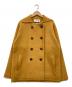 THREE DOTS（スリードッツ）の古着「ヤクウール ショートコート」｜イエロー
