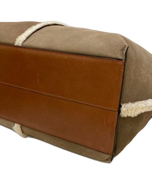 Chloe（クロエ）Chloe (クロエ) ケリー ムートントートバッグ ベージュの古着・服飾アイテム