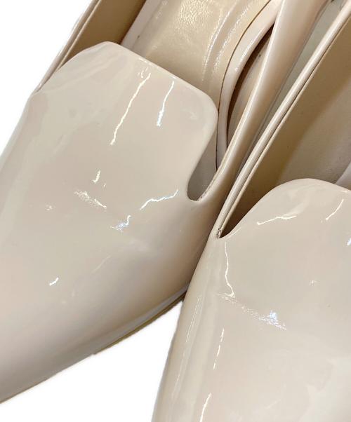 CELFORD（セルフォード）CELFORD (セルフォード) エナメルパンプス ベージュ サイズ:37の古着・服飾アイテム