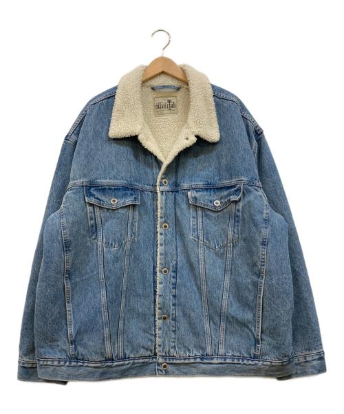 Levi's SILVER TAB（リーバイス シルバータブ）LEVI'S silver Tab (リーバイス シルバータブ) トラッカーライナーボアジャケット ブルー サイズ:XLの古着・服飾アイテム
