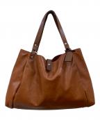 BEAU DESSINボーデッサン）の古着「レザートートバッグ」｜ブラウン