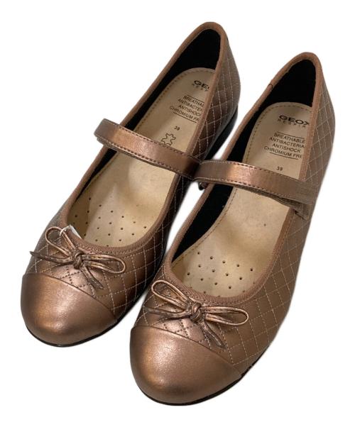 GEOX（ジオックス）GEOX (ジオックス) バレエパンプス ピンク サイズ:39の古着・服飾アイテム