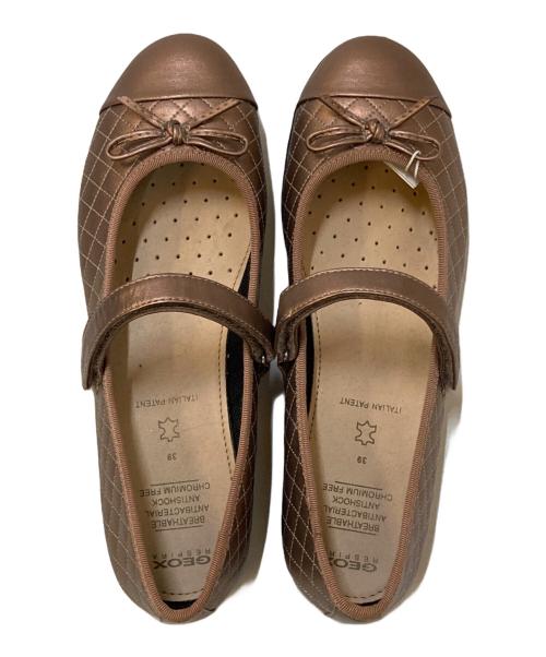 GEOX（ジオックス）GEOX (ジオックス) バレエパンプス ピンク サイズ:39の古着・服飾アイテム