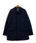 BROOKS BROTHERS（ブルックスブラザーズ）の古着「ロロピアーナ ウールステンカラーコート」｜ネイビー