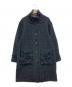 M.&KYOKO（エムアンドキョウコ）の古着「リバーシブル ロングコート」｜グレー×ブルー