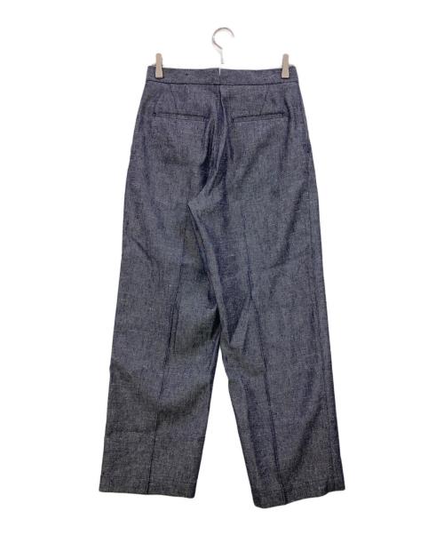 DRAWER（ドゥロワー）DRAWER (ドゥロワー) SUMMER ツイルテーパードパンツ ネイビー サイズ:38の古着・服飾アイテム