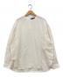 DRAWER（ドゥロワー）の古着「SPRING ネップノーカラーブラウス」｜アイボリー