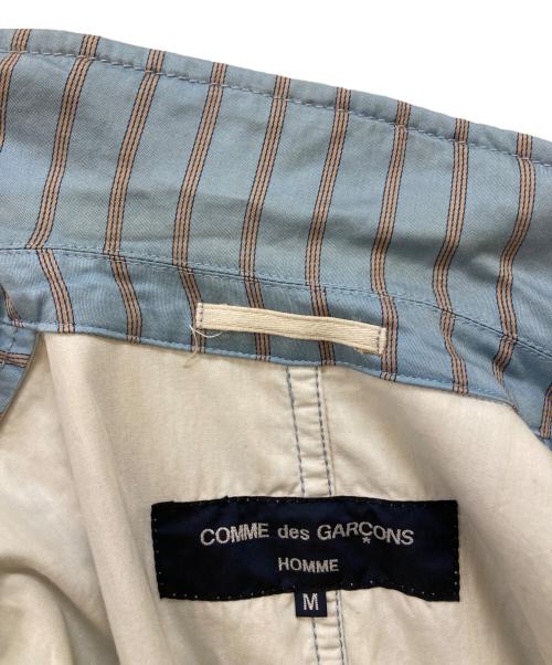 COMME des GARCONS HOMME（コムデギャルソン オム）COMME des GARCONS HOMME (コムデギャルソン オム) ストライプジャケット ブルー サイズ:Mの古着・服飾アイテム