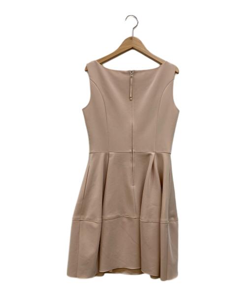 FOXEY NEWYORK（フォクシーニューヨーク）FOXEY NEWYORK (フォクシーニューヨーク) ボリュームノースリーブワンピース ピンク サイズ:40の古着・服飾アイテム