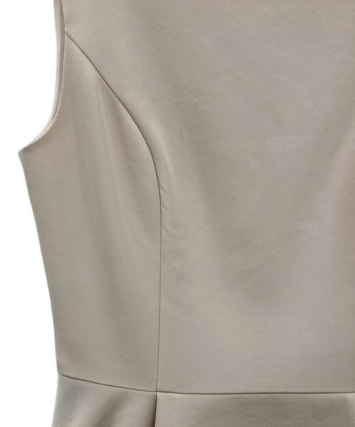 FOXEY NEWYORK（フォクシーニューヨーク）FOXEY NEWYORK (フォクシーニューヨーク) ボリュームノースリーブワンピース ピンク サイズ:40の古着・服飾アイテム