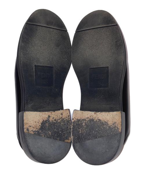 FENDI（フェンディ）FENDI (フェンディ) ボアバブーシュ ブラック サイズ:5の古着・服飾アイテム