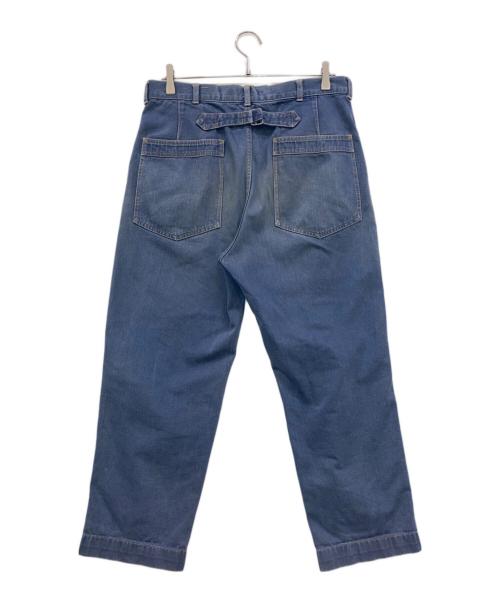eYe COMME des GARCONS JUNYAWATANABE MAN（アイ コム デ ギャルソン ジュンヤ ワタナベ マン）eYe COMME des GARCONS JUNYAWATANABE MAN (アイ コム デ ギャルソン ジュンヤ ワタナベ マン) シンチバッグデニムパンツ ブルー サイズ:Sの古着・服飾アイテム