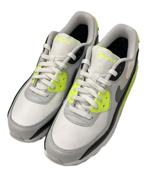 NIKE（ナイキ）NIKE (ナイキ) AIR MAX 90 GTX ローカットスニーカー ホワイト×グリーン サイズ:27㎝の古着・服飾アイテム