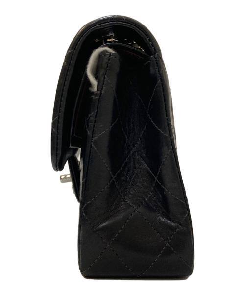 CHANEL（シャネル）CHANEL (シャネル) ダブルフラップチェーン ショルダーバッグ マトラッセ ブラックの古着・服飾アイテム