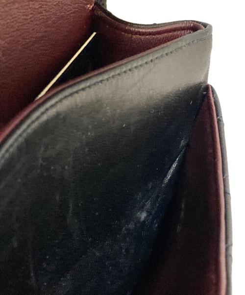 CHANEL（シャネル）CHANEL (シャネル) ダブルフラップチェーン ショルダーバッグ マトラッセ ブラックの古着・服飾アイテム