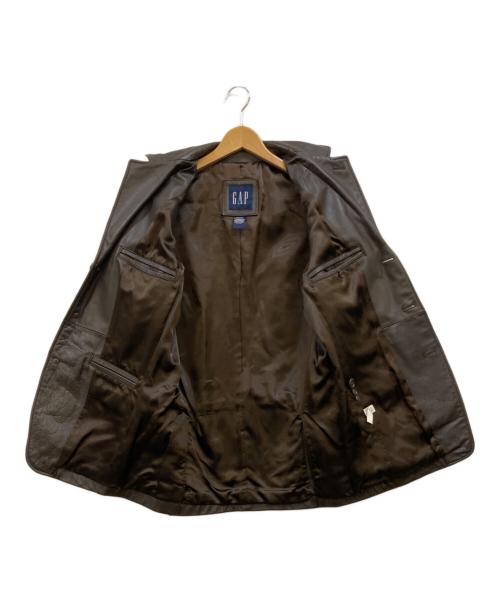 OLD GAP（オールドギャップ）OLD GAP (オールドギャップ) 牛革 レザージャケット ブラウン サイズ:XSの古着・服飾アイテム