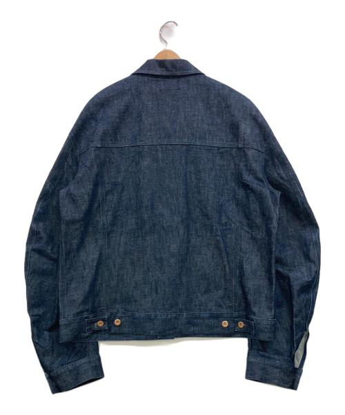 KOZABURO（コウザブロウ）KOZABURO (コウザブロウ) 2023SS TRUCKER JACKET デニムジャケット インディゴ サイズ:1の古着・服飾アイテム