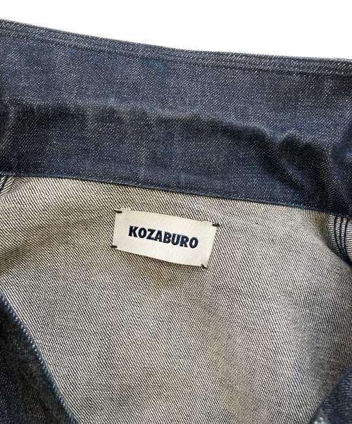 KOZABURO（コウザブロウ）KOZABURO (コウザブロウ) 2023SS TRUCKER JACKET デニムジャケット インディゴ サイズ:1の古着・服飾アイテム