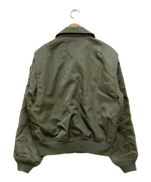 HOUSTON（ヒューストン）HOUSTON (ヒューストン) CWU-36Pフライトジャケット グリーン サイズ:Mの古着・服飾アイテム