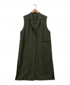 N.O.R.Cノーク）の古着「ロングジレ」｜グリーン