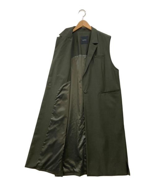 N.O.R.C（ノーク）N.O.R.C (ノーク) ロングジレ グリーン サイズ:1の古着・服飾アイテム