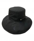SUN BARRIER 100サンバリア100）の古着「トラベル・ハット 完全遮光帽子」｜ブラック