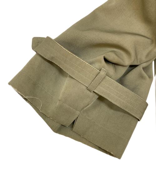 Christian Dior MONSIEUR（クリスチャンディオールムッシュ）Christian Dior MONSIEUR (クリスチャンディオールムッシュ) シルクトレンチコート ベージュ サイズ:Mの古着・服飾アイテム