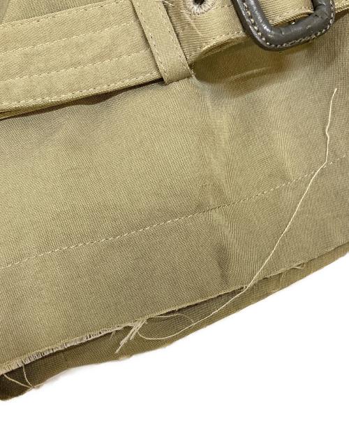 Christian Dior MONSIEUR（クリスチャンディオールムッシュ）Christian Dior MONSIEUR (クリスチャンディオールムッシュ) シルクトレンチコート ベージュ サイズ:Mの古着・服飾アイテム