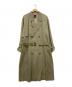 Christian Dior MONSIEUR（クリスチャンディオールムッシュ）の古着「シルクトレンチコート」｜ベージュ