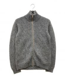 kaiko（カイコー）の古着「SHRINK ZIP CARDIGAN」｜グレー