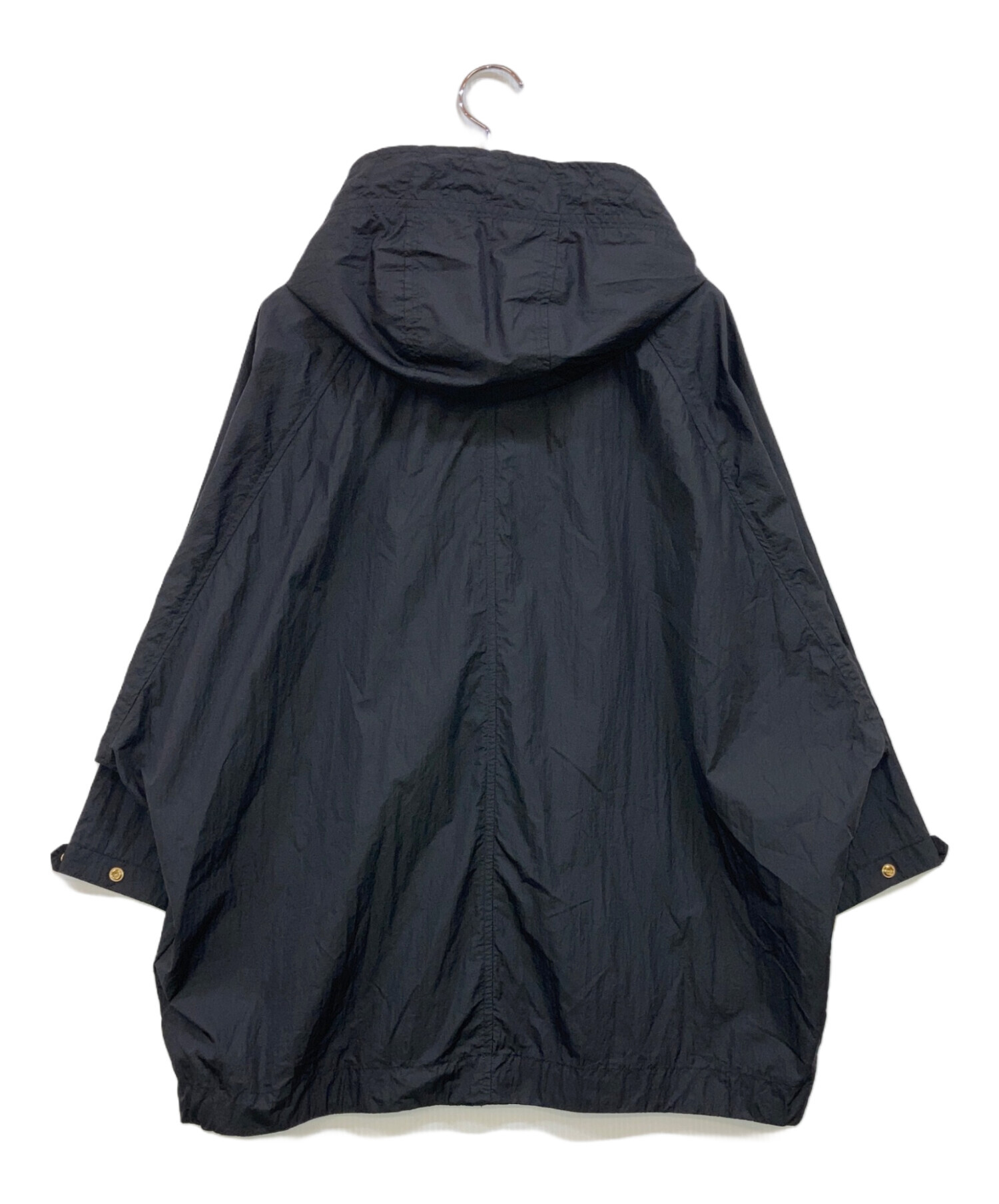 WOOLRICH (ウールリッチ) ナイロン アノラックパーカー ブラック