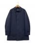 NEWYORKER（ニューヨーカー）の古着「ライナー付きステンカラーコート」｜ネイビー