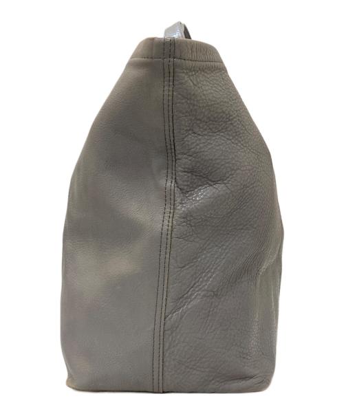 MARGARET HOWELL（マーガレットハウエル）MARGARET HOWELL (マーガレットハウエル) レザートートバッグ グレーの古着・服飾アイテム