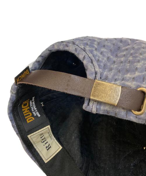 Rifatto（リファット）Rifatto (リファット) Boro baseball cap キャップ ネイビーの古着・服飾アイテム