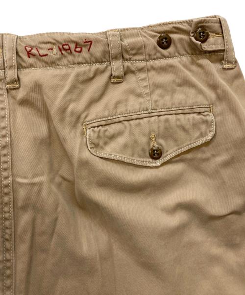 POLO RALPH LAUREN（ポロ・ラルフローレン）POLO RALPH LAUREN (ポロ・ラルフローレン) トラウザーパンツ ベージュ サイズ:36/34の古着・服飾アイテム