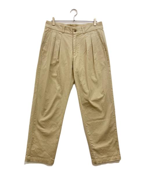 KITH（キス）KITH (キス) 2タックチノパン ベージュ サイズ:W32の古着・服飾アイテム