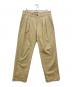 KITH（キス）の古着「2タックチノパン」｜ベージュ